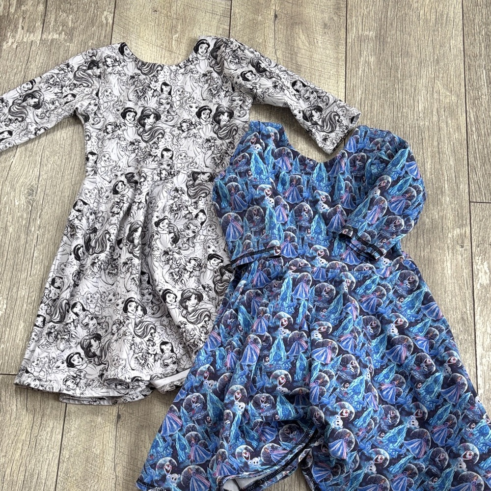 Lot of 2 Small Shop Disney Dresses